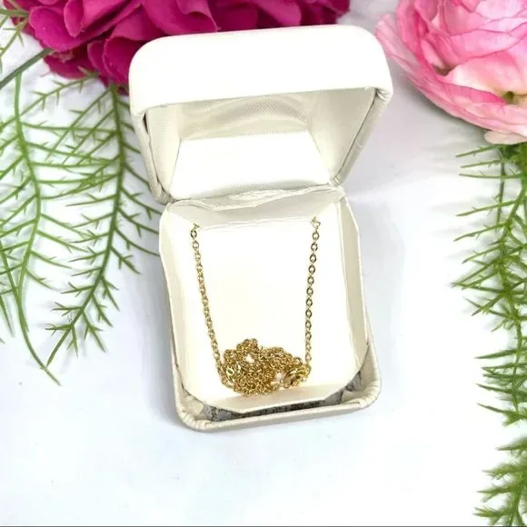 NEW⚜️Opal Dainty Golden Chain Necklace - Picture 6 of 7